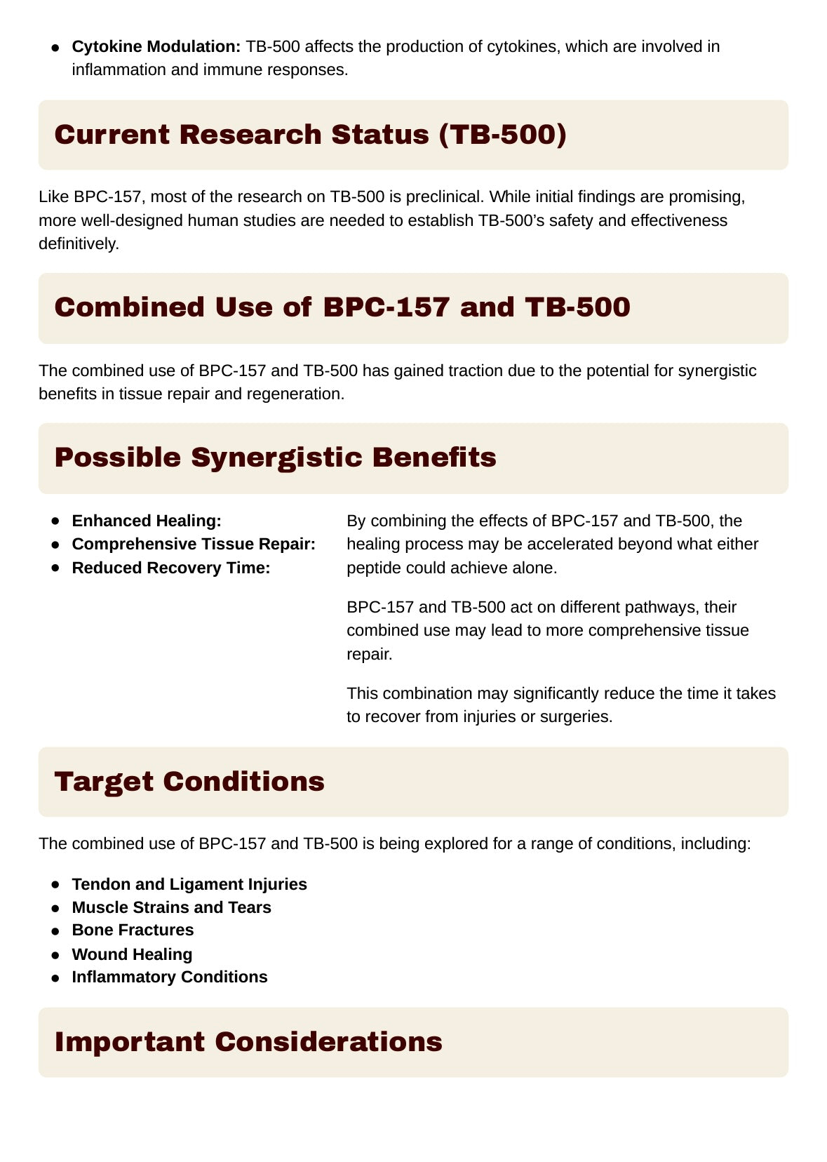 Tb500/bpc157 10mg/10mg